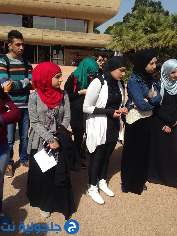 يوم دراسي من قبل فريق جمعية اقرأ  في جامعة تل أبيب لطلاب ثانوية جلجولية 